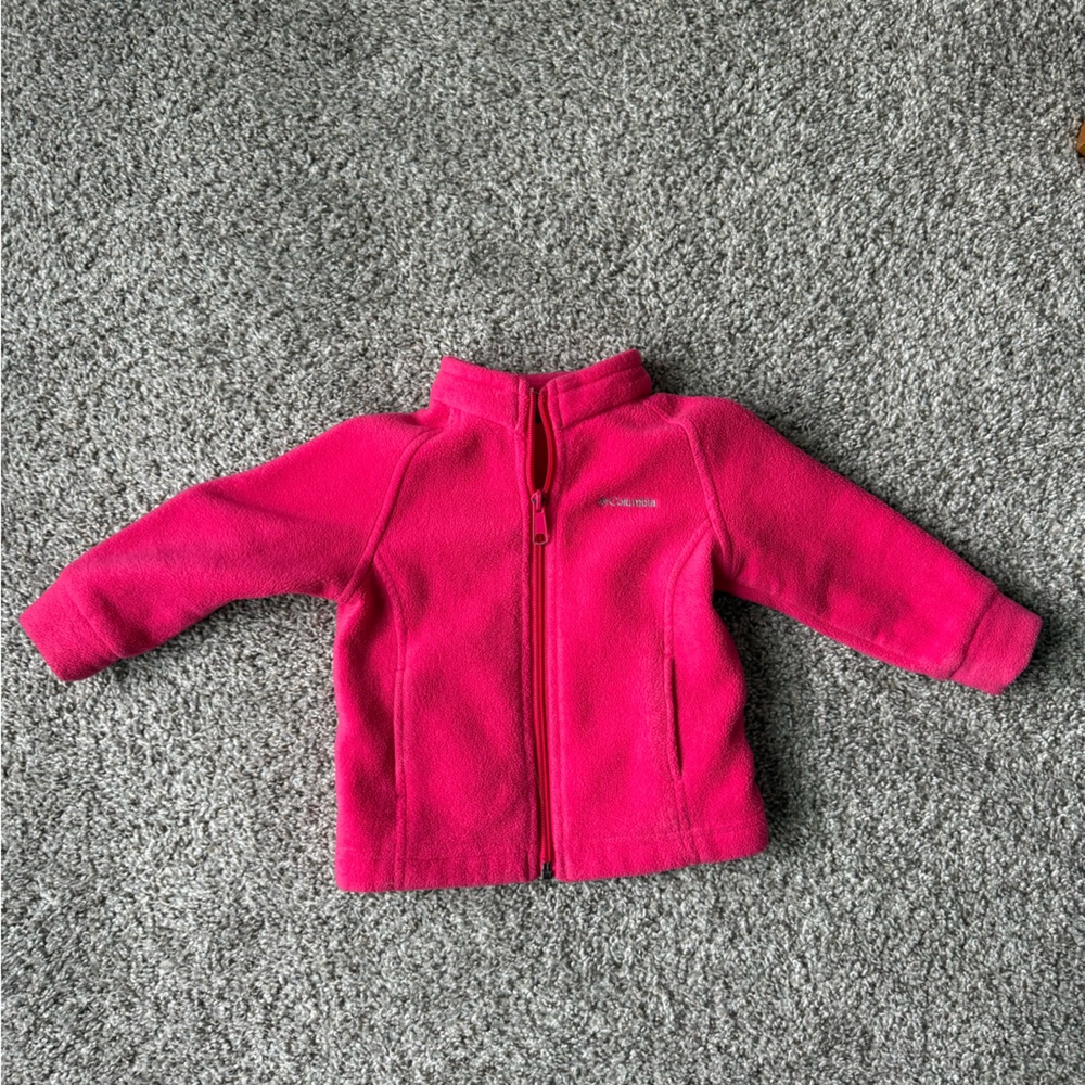 Columbia Vibrant Pink Fleece Jacket